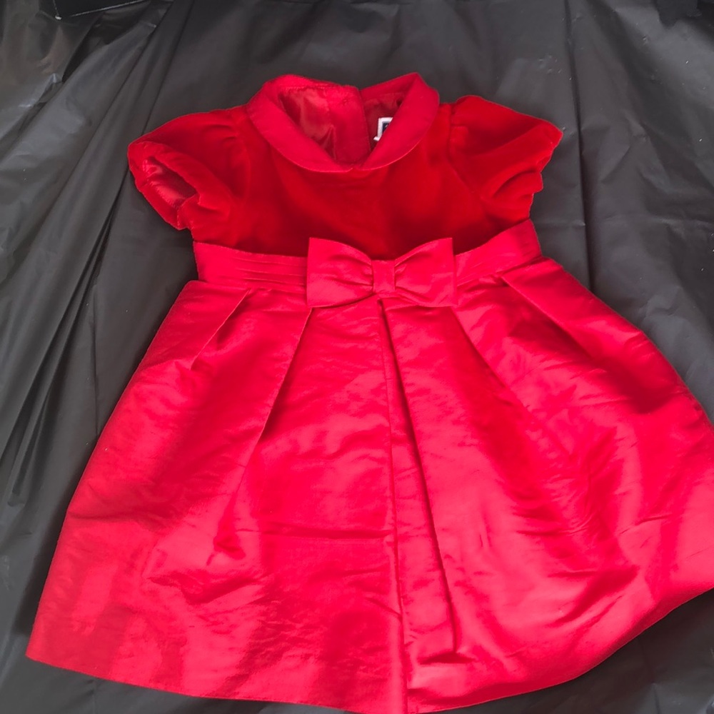 Baby girls Janie and Jack red dress